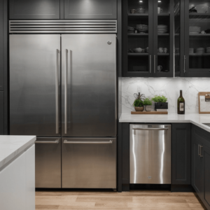 Kitchen-with-4-Doors-Refrigerator