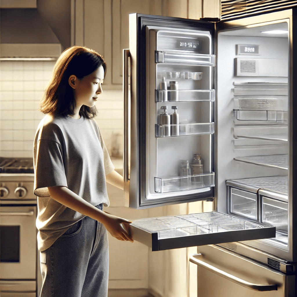 Removing Refrigerator Shelves and Drawers