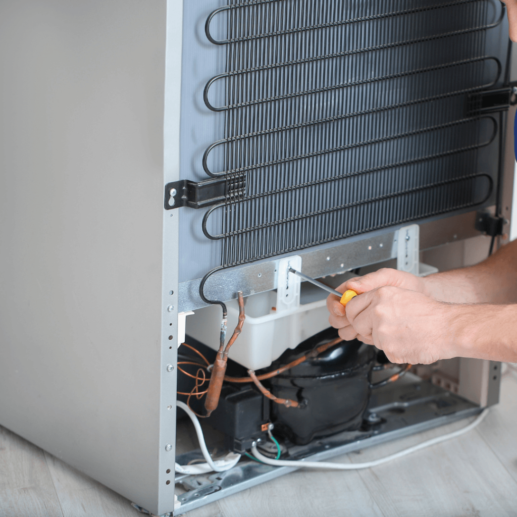 Refrigerator Leaking Water - Check the Refrigerator Drain Pan