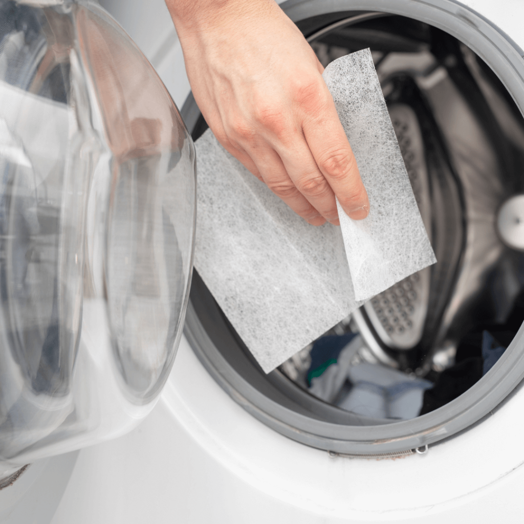 Use Dryer Sheets Sparingly